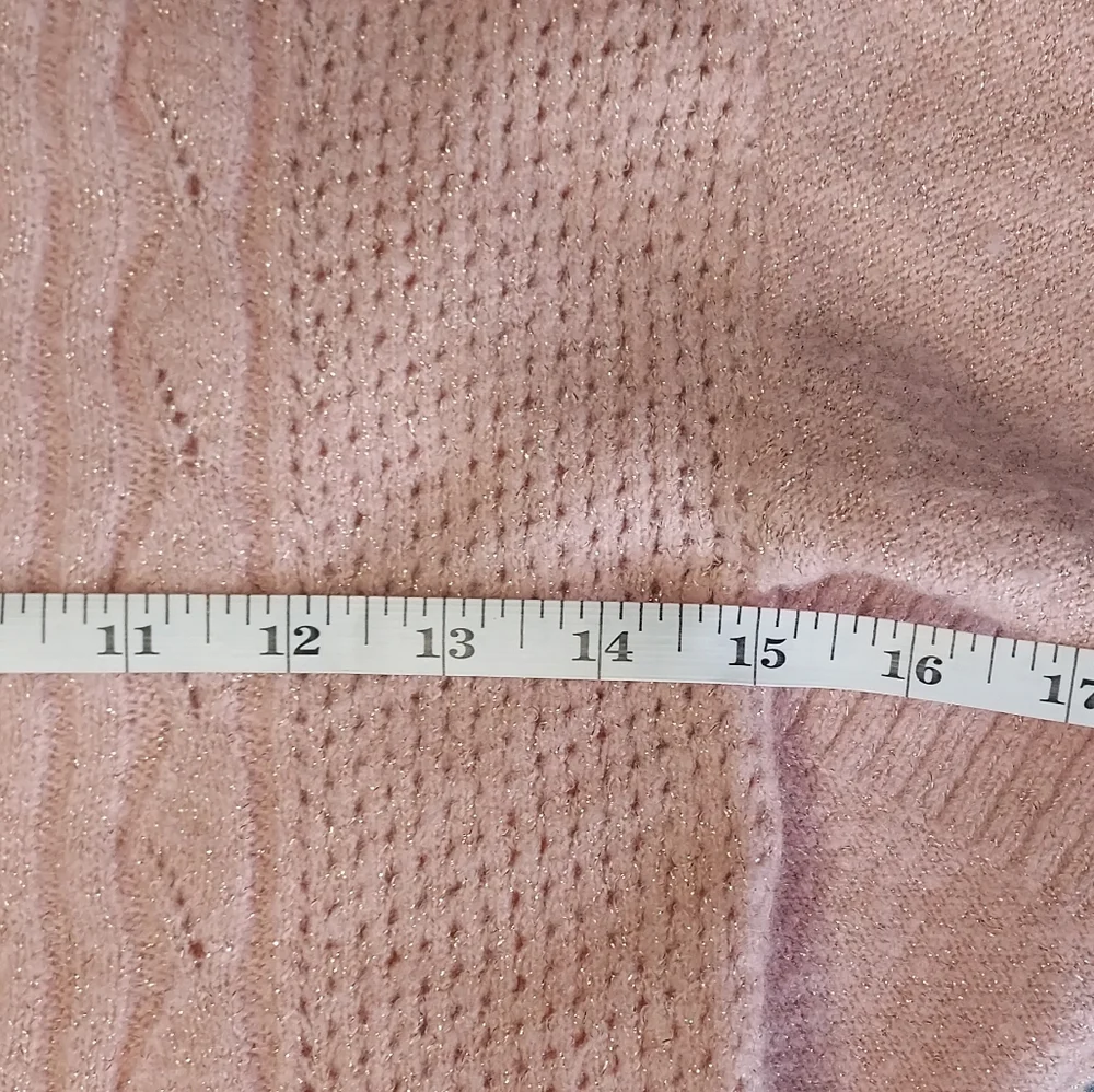 Place size 7/8 girls pink sweater - Picture 4 of 5